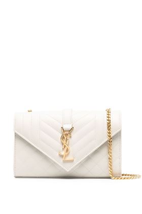 Envelope flap bag in grain poudre Saint Laurent | 600195BOW919207